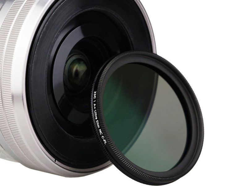 CPL фильтр 43 мм ультра тонкий