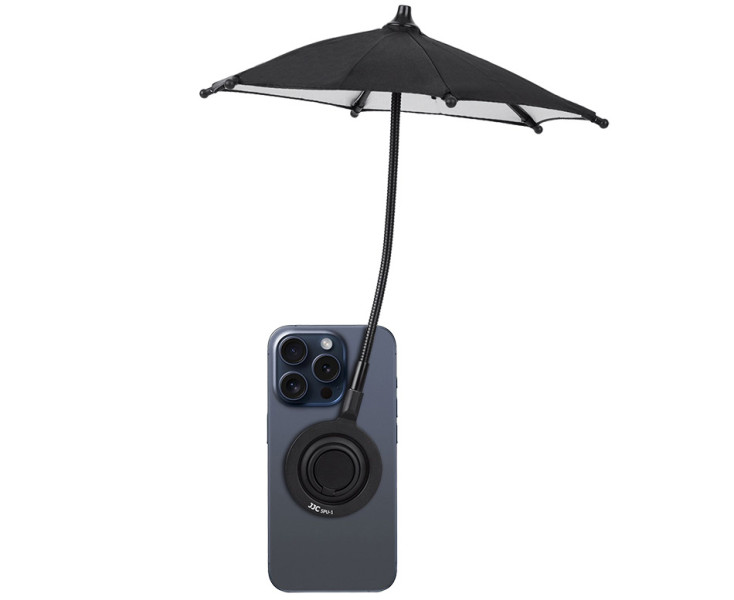 для смартфона магнитный зонтик чёрный