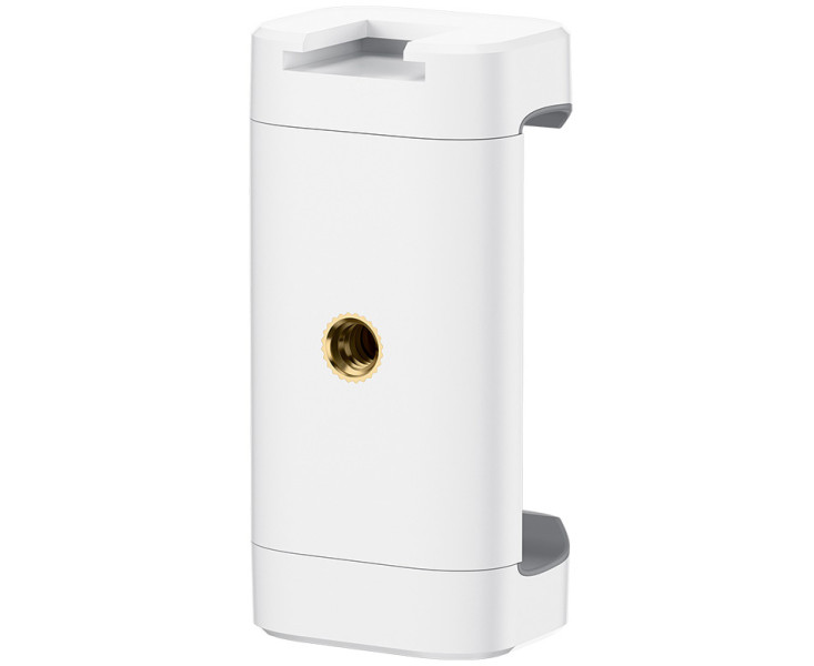 универсальное крепление для смартфона с холодным башмаком белый цвет