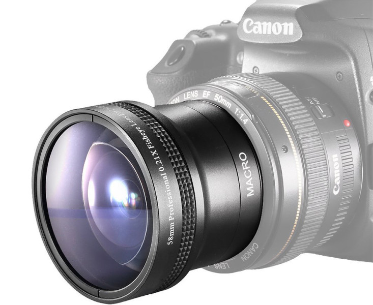 купить супер широкоугольный конвертер 58 мм