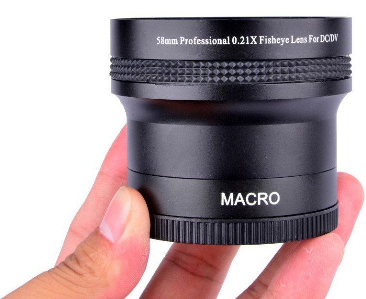 58 мм суперширокоугольный конвертер