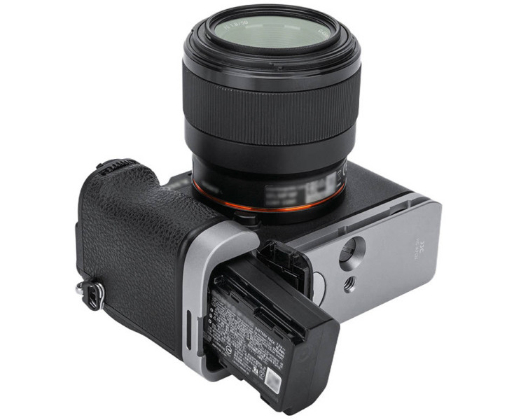 серебристый дополнительный хват для Sony a7C R