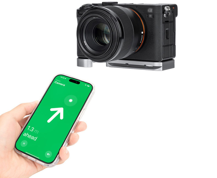 JJC HG-A7CII SILVER L образный удлинитель рукоятки для Sony a7C II и a7C R серебристый цвет