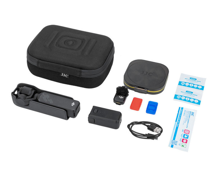 JJC HSCC-OP3SE Жёсткий чехол для DJI Osmo Pocket 3 с аксессуарами