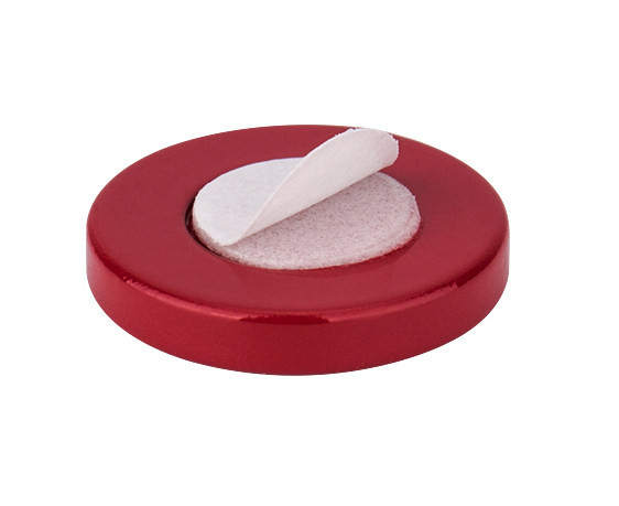 мягкая кнопка затвора без резьбы тёмно-красный цвет