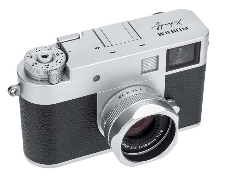 серебристая квадратная бленда для Fujifilm X Half