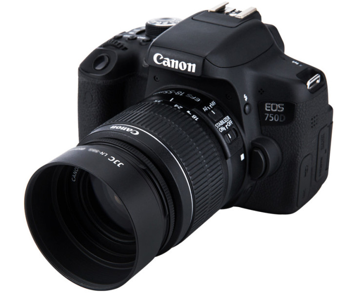 бленда для объектива 55 мм резьбовая металлическая