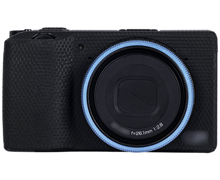 декоративное кольцо для Ricoh GR IIIx синее