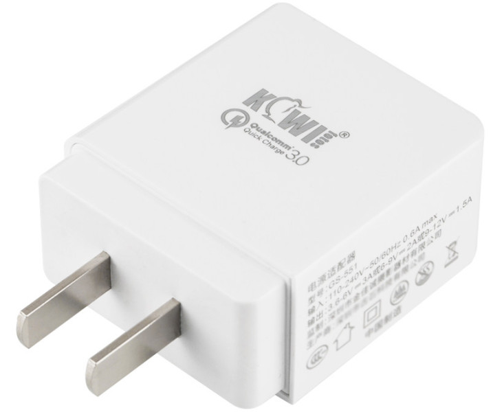 быстрая зарядка для смартфона белая