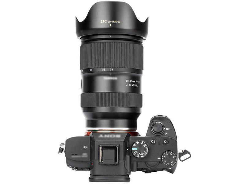 JJC LH-HA063 Бленда для объектива Tamron 28-75mm f/2.8 Di III VXD G2 (Sony E) A063, аналог Tamron HA063