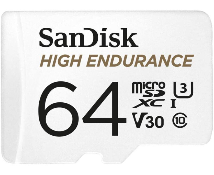 карта памяти 64 Гб microSD 100 мегабайт чтение 40 мегабайт запись