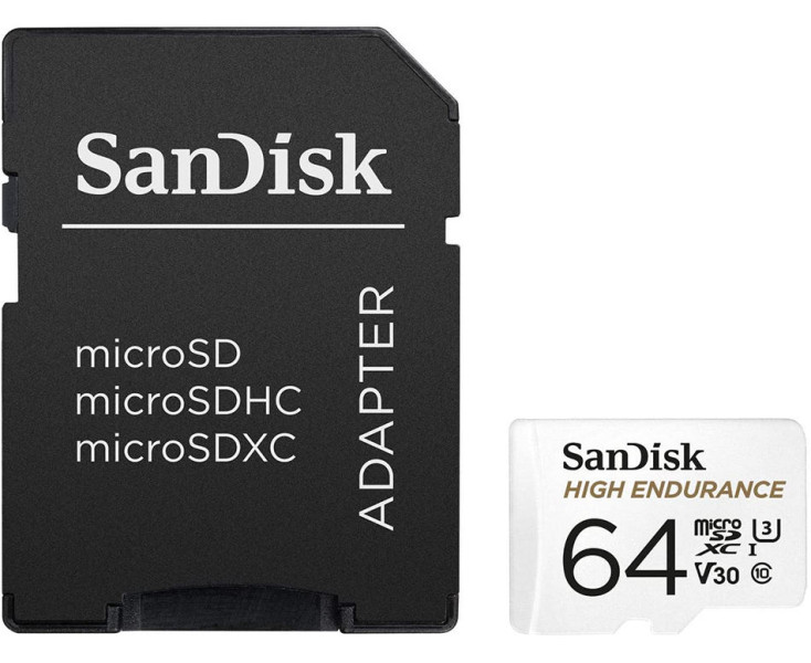 карта памяти microsd 64 гб sandisk High Endurance купить