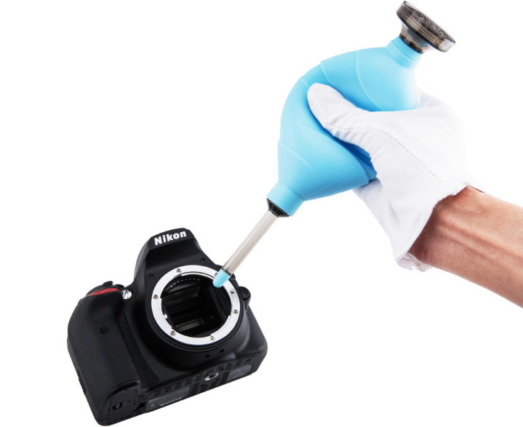 профессиональная груша для чистки матрицы со сменным фильтром (синяя)