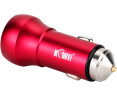 мощная USB зарядка с QC 3.0 красная