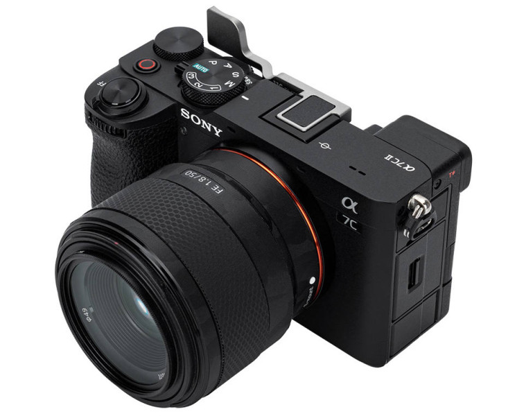 Sony a7c II хват в горячий башмак серебристый