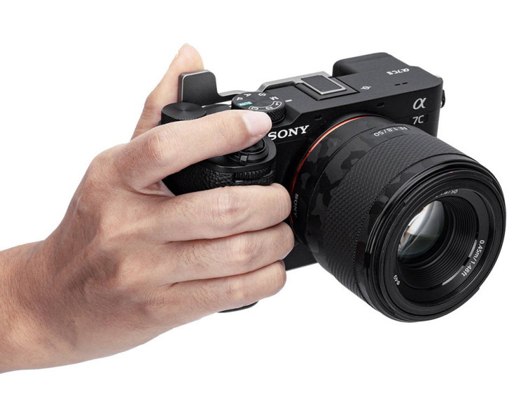 JJC TA-A7CII SILVER Дополнительный хват под большой палец для Sony a7C II и a7C R, серебристый цвет