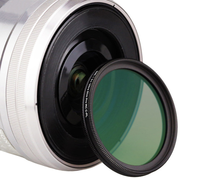 тонкий cpl фильтр 46 мм с японским HRT покрытием