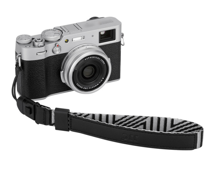 мягкий ремешок на запястье для беззеркальной камеры SILVER GRAY