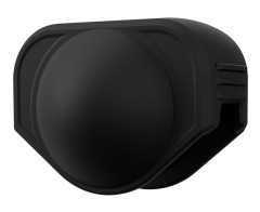 Силиконовая защитная крышка для DJI Osmo 360 с установленными прозрачными защитными накладками
