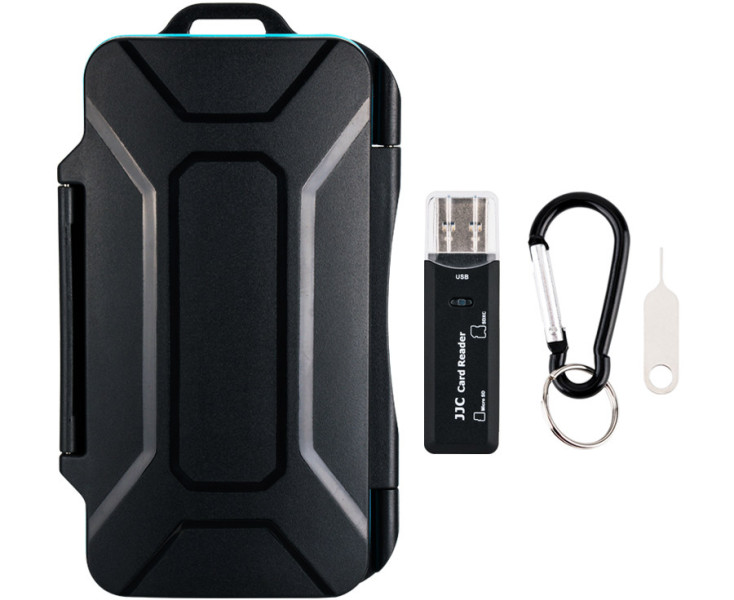 JJC MCR-STS30 защита для сим карт и карт памяти с картридером