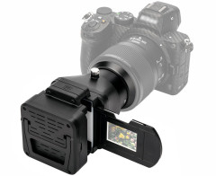 Набор для оцифровки плёнки и слайдов 35 мм с LED подсветкой и адаптерами для объективов Canon, Nikon, Sony, Laowa