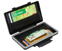 Защитный бокс кардхолдер с RFID-защитой (сетчатые карманы)