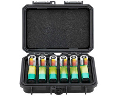 Защитный бокс на 6 батарей 9V и 6 батарей CR123A (CR17345) / CR16340 / CR18350 / CR15270 (CR2)