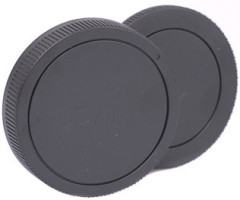 Комплект крышек для Canon EOS-M (для корпуса камеры и задняя для объектива)