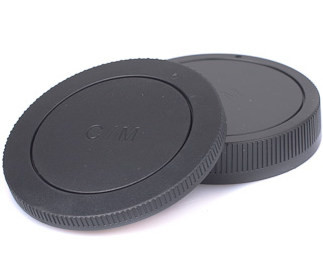 Крышки для Canon EOS-M (для корпуса камеры и задняя для объектива)