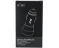 автомобильная USB зарядка черный цвет Kiwifotos UCC-01 BLACK