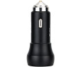 USB зарядка 48Вт в прикуриватель черный цвет