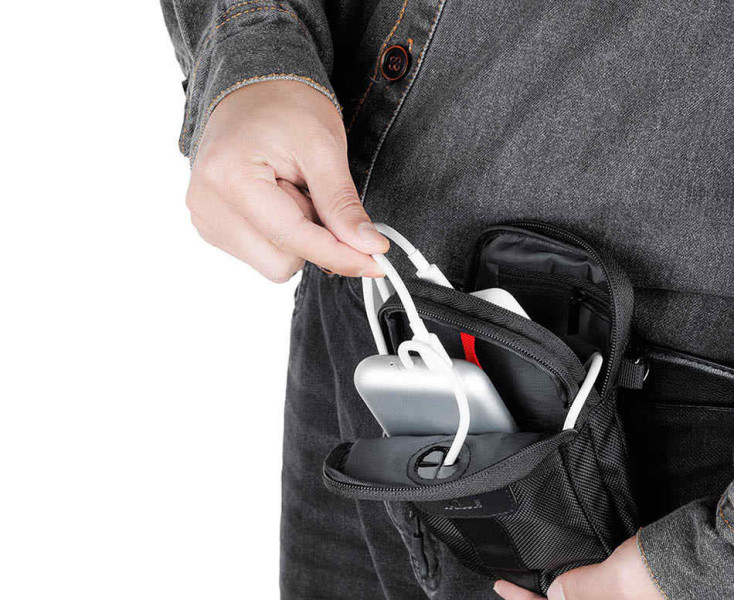 чёрный чехол для смартфона и пауэрбанка купить