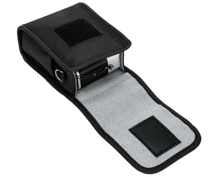 удобная сумка для небольшого фотоаппарата чёрный цвет