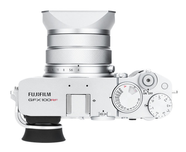 серебристый наглазник удлинённый для Fujifilm GFX100RF