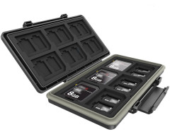 Футляр защитный для карт памяти (24x MicroSD и 12x SD)