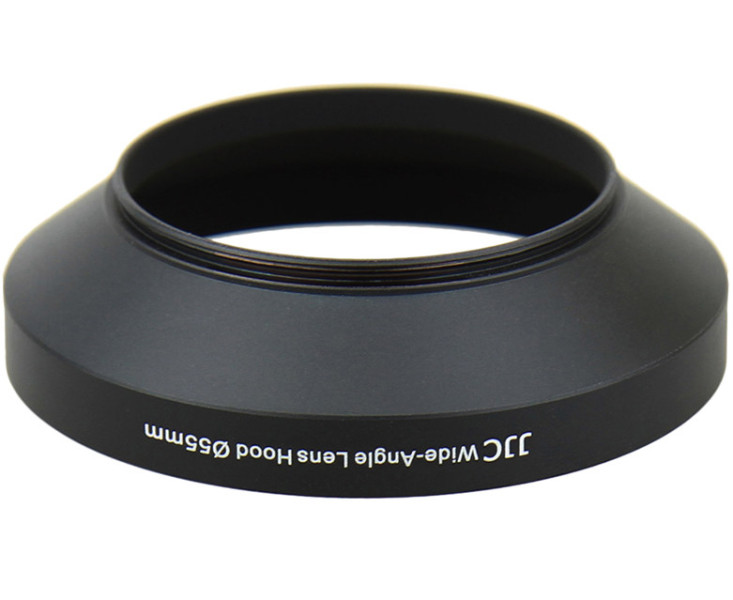 резьбовая металлическая широкоугольная бленда 55 мм