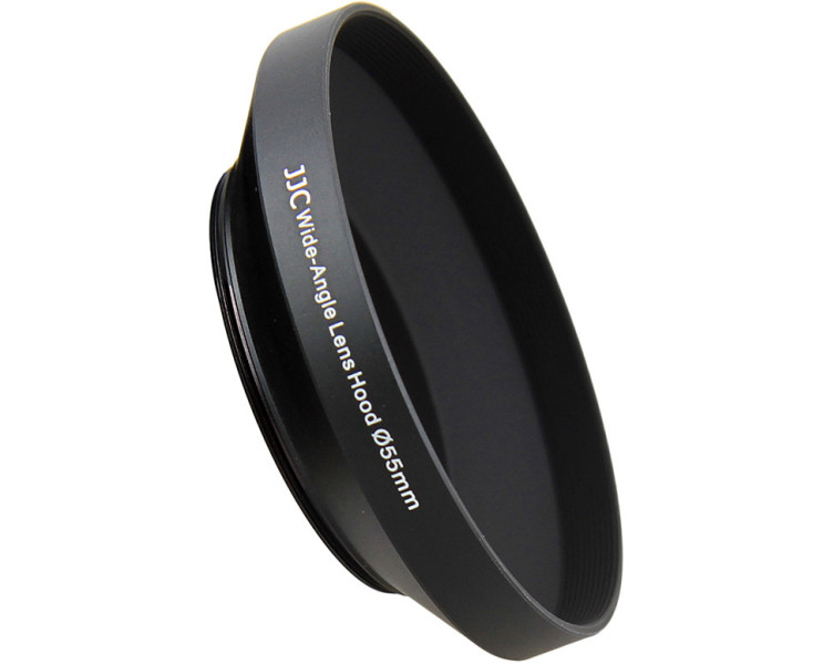 JJC LN-55W Металлическая широкоугольная резьбовая бленда 55 мм