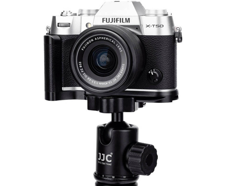 L-образная рукоятка для Fuji X-T50 с Arca-Swiss чёрная