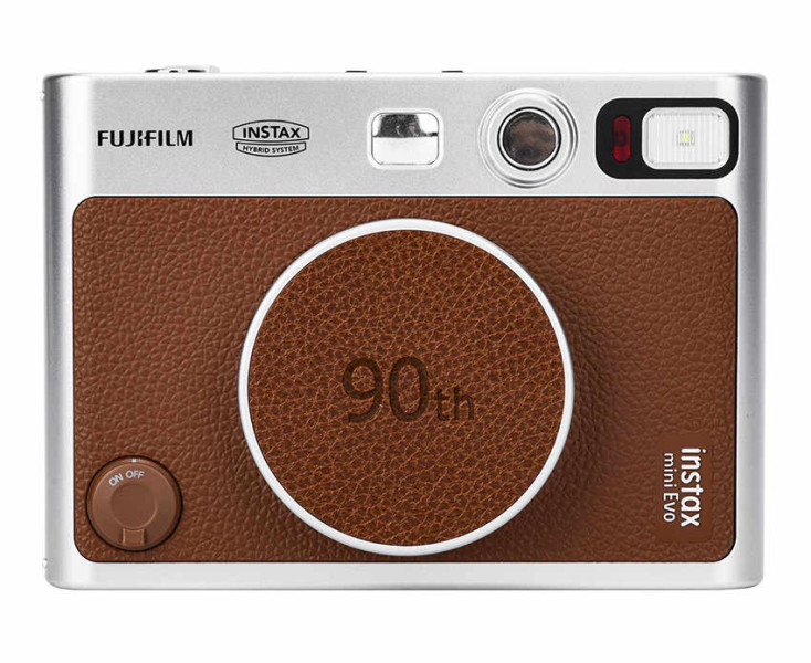 крышка объектива Fujifilm instax mini EVO коричневый цвет