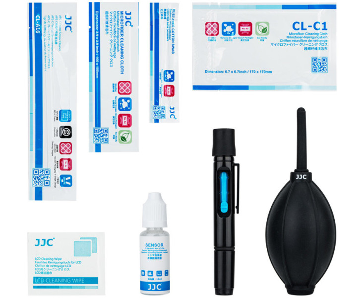 JJC CL-PRO1 профессиональный набор для ухода за оптикой и камерой #1