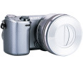 автоматическая крышка серебристая для Sony PZ 16-50mm F3.5-5.6 OSS