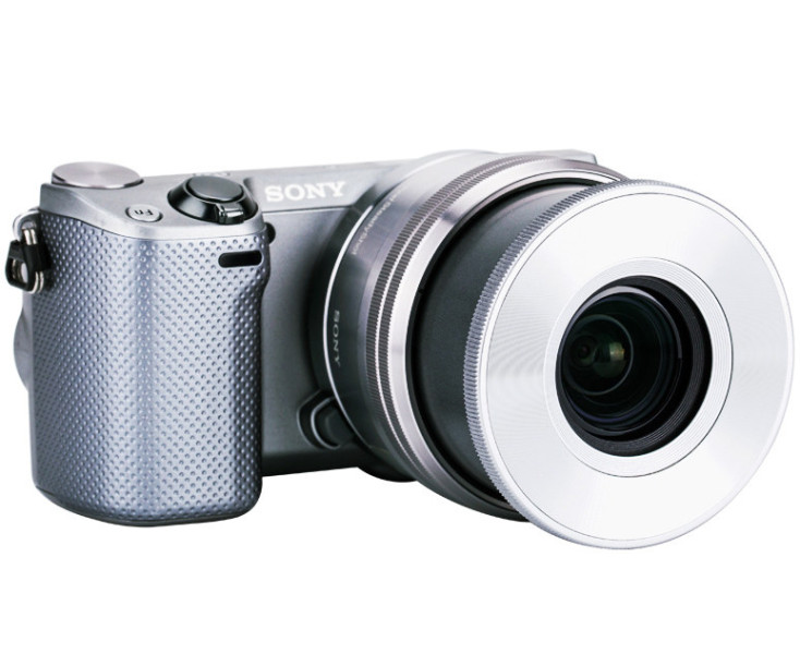 серебристая крышка для Sony SELP1650