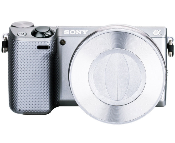 JJC Z-S16-50 SILVER Автоматическая серебристая крышка для Sony PZ 16-50mm F3.5-5.6 OSS