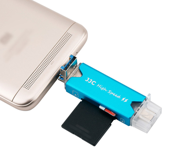 голубой картридер для смартфона купить