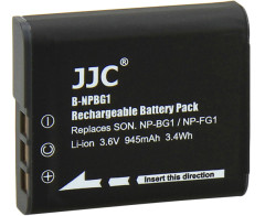 Аккумулятор JJC для фотокамер (Sony NP-BG1 / Sony NP-FG1)