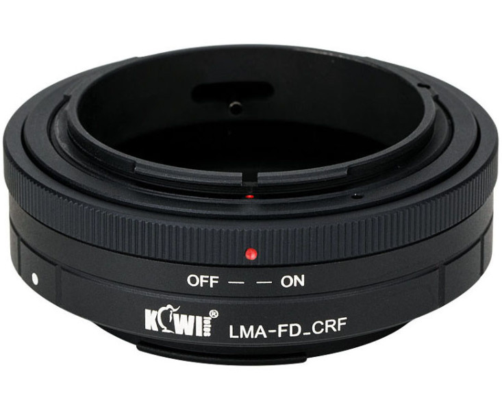 купить адаптер для объективов системы FD-mount на фотокамеры с системой Canon RF Mount