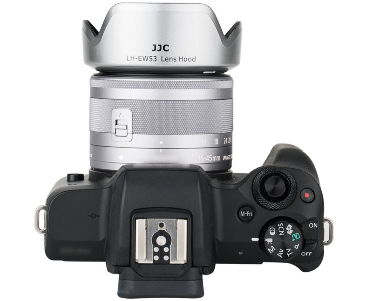 серая бленда для объектива EF-M 15-45