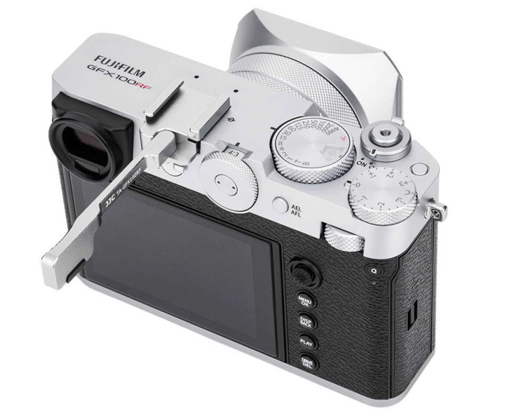 Fujifilm GFX100RF хват в горячий башмак серебристый