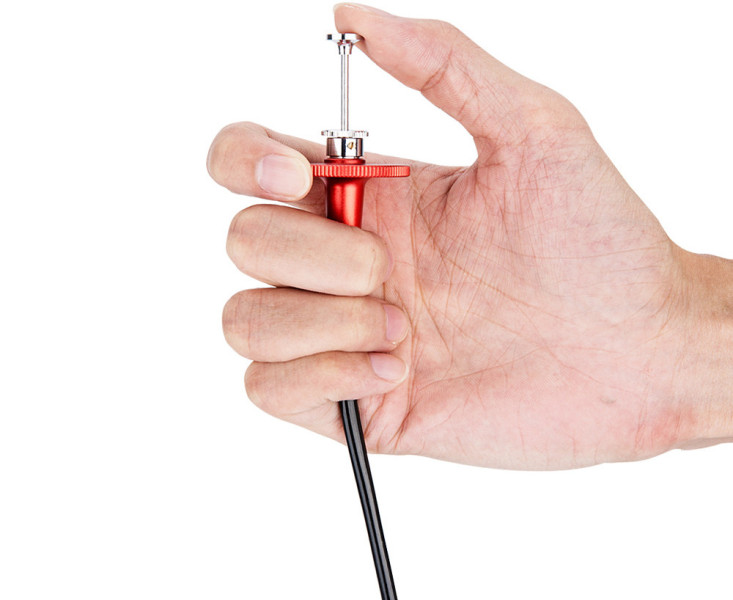 механический тросик для Leica красный