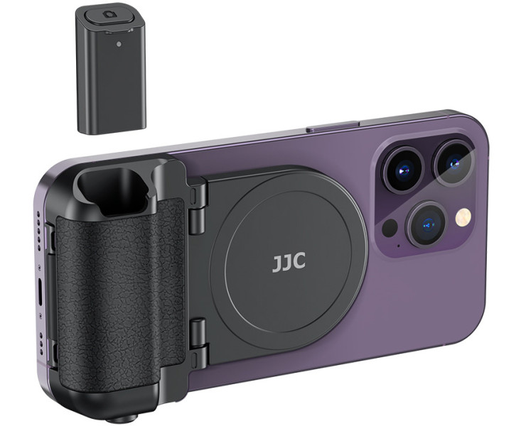 чёрный магнитный дополнительный хват для смартфона